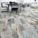 Danbury Blue Wood Plank 15cm x 60cm Wall & Floor Tile