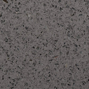 Dark Grey Quartz 40cm x 40cm Wall & Floor Tile