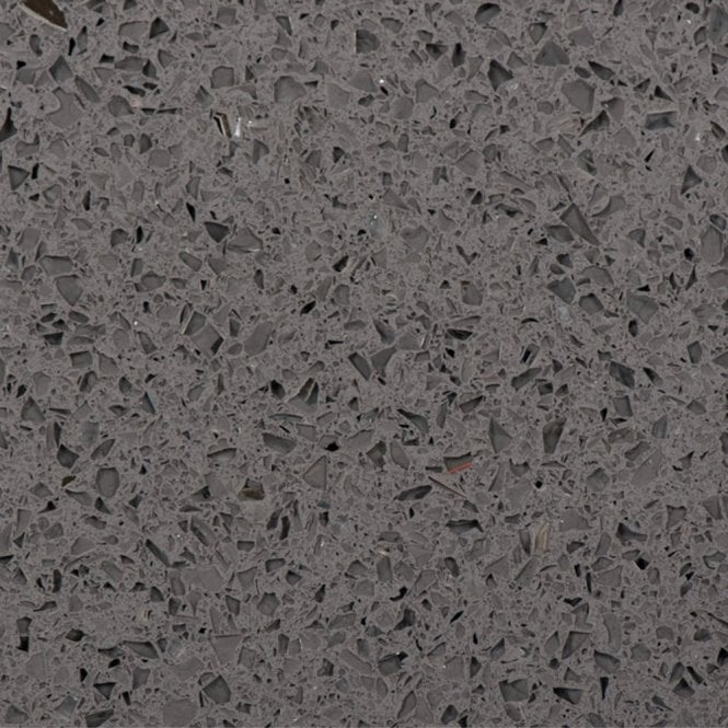 Dark Grey Quartz 40cm x 40cm Wall & Floor Tile