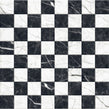 Darwin Black and White Marble-Effect Anti-Slip 40cm x 40cm Wall and Floor Tile