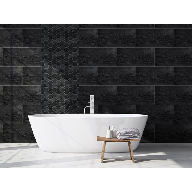 De-Lux Ash 10cm x 60cm Skirting Tile