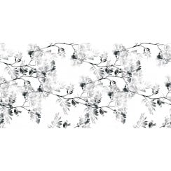 Deco Black & White Rectified Porcelain 49.1cm x 98.2cm Wall & Floor Tile