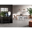 Italian Design DeConcrete Grey Terrazzo 60cm x 60cm Wall & Floor Tile