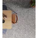 Italian Design DeConcrete Grey Terrazzo 60cm x 60cm Wall & Floor Tile