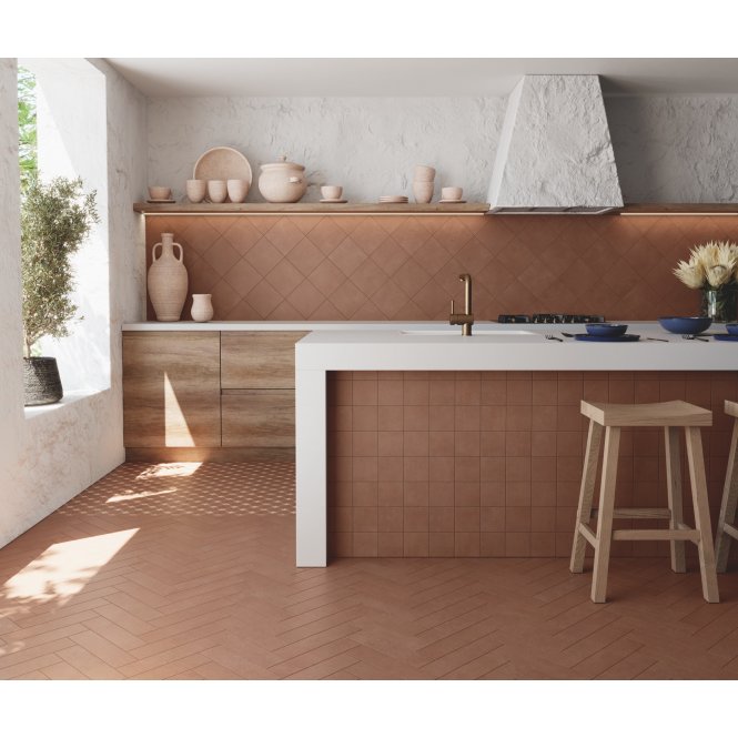 Decor Ming Tierra 20cm x 20cm Wall & Floor Tile