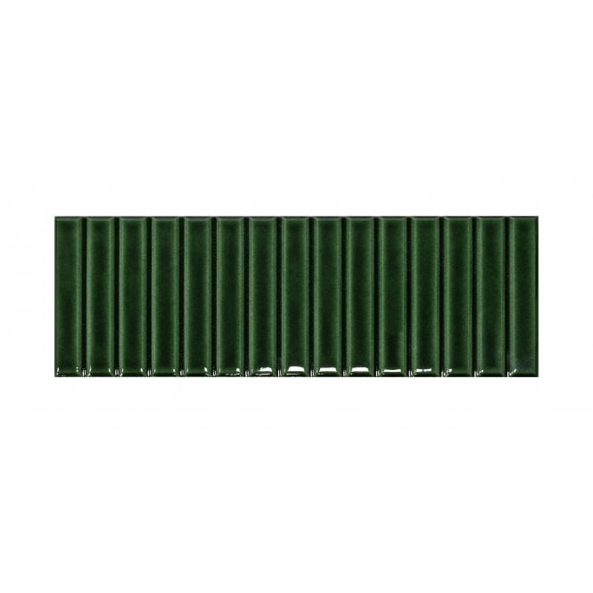Decorado Kit Kat Verde Cobre Brillo 10cm x 30cm (1.5cm x 10cm) Wall Tile