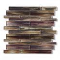 Deep Pacific Coral Gold 30cm x 30cm Mosaic Tile