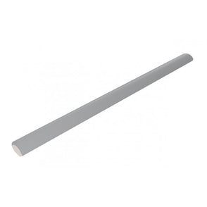 Definitions Dark Grey Matt 1.5cm x 24.8cm Bullnose Border Tile