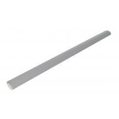 Definitions Dark Grey Matt 1.5cm x 24.8cm Bullnose Border Tile