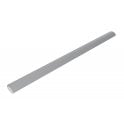 Definitions Dark Grey Matt 1.5cm x 24.8cm Bullnose Border Tile
