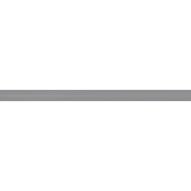 Definitions Dark Grey Matt 1.5cm x 24.8cm Bullnose Border Tile