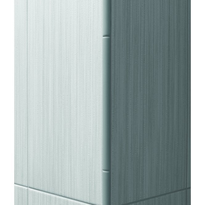 Definitions Dark Grey Matt 1.5cm x 24.8cm Bullnose Border Tile