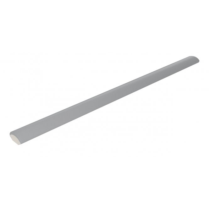 Definitions Dark Grey Matt 1.5cm x 29.8cm Bullnose Border Tile