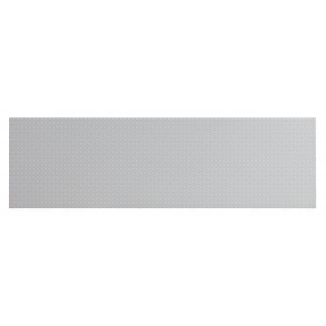 British Ceramic Tile Definitions Flower Grey 14.8cm x 49.8cm Wall Tile