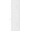 British Ceramic Tile Definitions Flower Grey 14.8cm x 49.8cm Wall Tile
