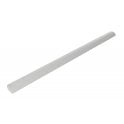 Definitions Light Grey Matt 1.5cm x 24.8cm Bullnose Border Tile