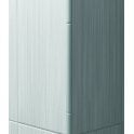 Definitions Light Grey Matt 1.5cm x 24.8cm Bullnose Border Tile