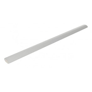 Definitions Light Grey Matt 1.5cm x 29.8cm Bullnose Border Tile