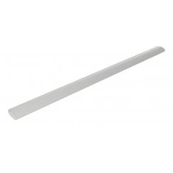 Definitions Light Grey Matt 1.5cm x 29.8cm Bullnose Border Tile
