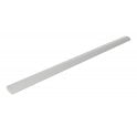 Definitions Light Grey Matt 1.5cm x 29.8cm Bullnose Border Tile