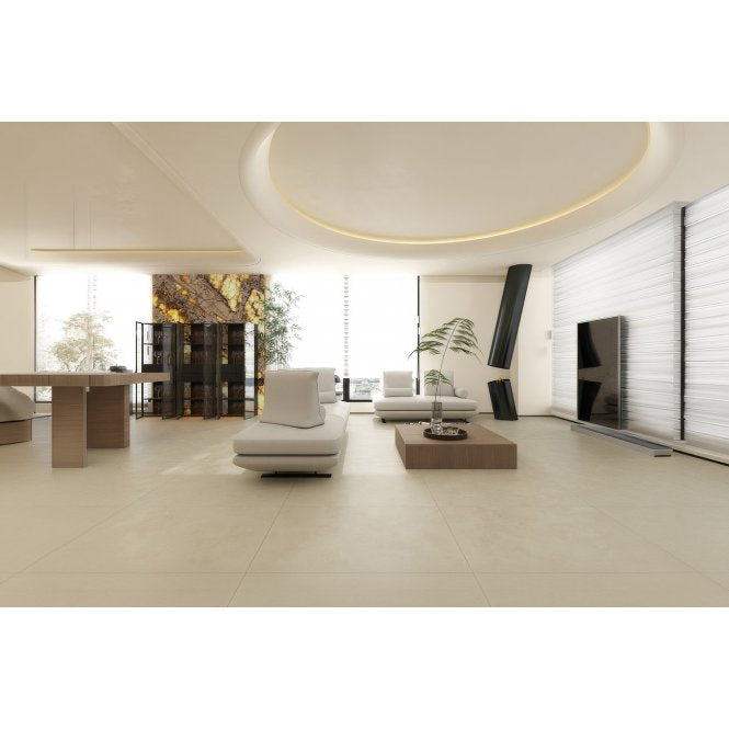 Delta Ivory Matt 100cm x 100cm Floor Tile