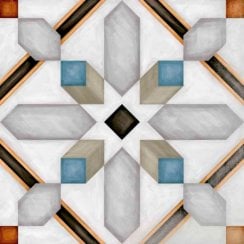 Vives Demel Multicolour 20cm x 20cm Wall & Floor Tile