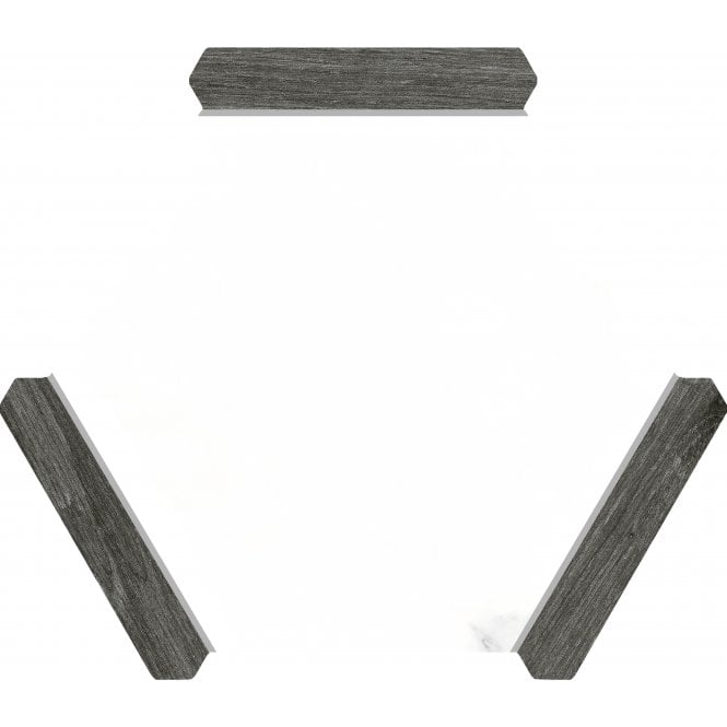 Denia Graphite 22cm x 25cm Wall & Floor Tile