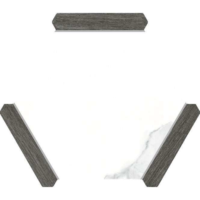Denia Graphite 22cm x 25cm Wall & Floor Tile