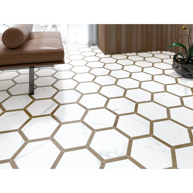 Denia Oak 22cm x 25cm Wall & Floor Tile