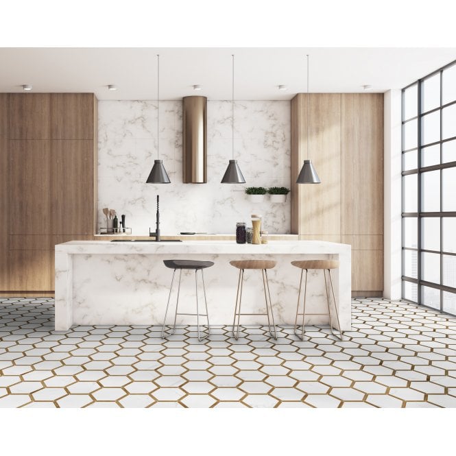 Denia Oak 22cm x 25cm Wall & Floor Tile