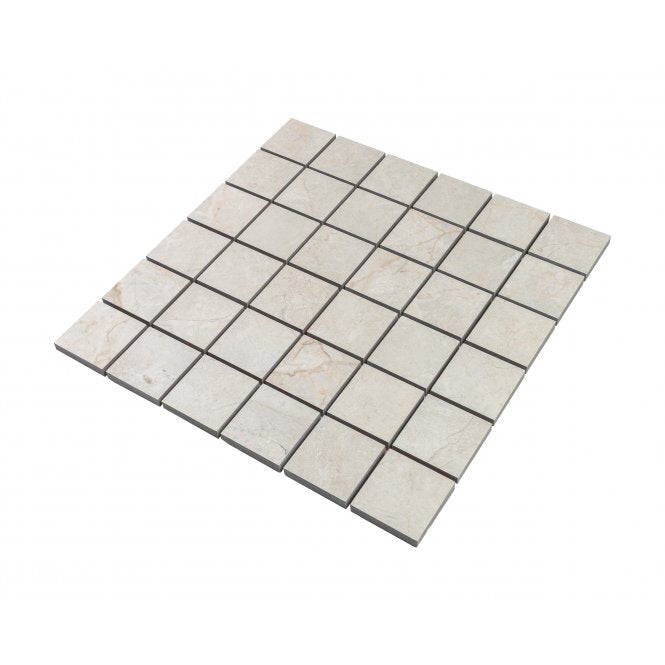 Denver Stone Ivory 30cm x 30cm Mosaic Tile
