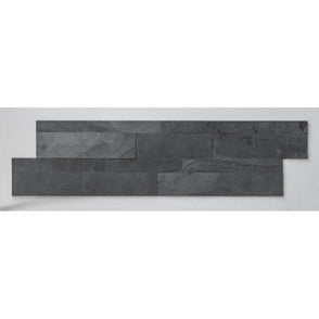 Desert Black Stone 15cm x 60cm Peel & Stick Panel Tile