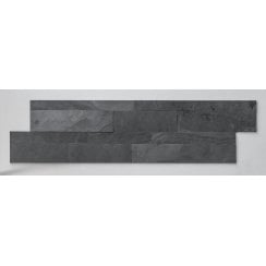 Desert Black Stone 15cm x 60cm Peel & Stick Panel Tile