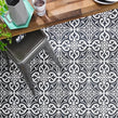 British Ceramic Tile Devonstone Black Feature 33cm x 33cm Wall and Floor Tile