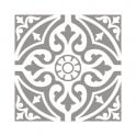 British Ceramic Tile Devonstone Grey Feature 33cm x 33cm Wall and Floor Tile