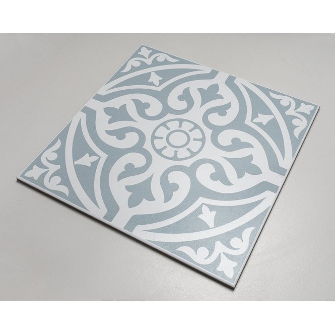 British Ceramic Tile Devonstone Seaspray Feature 33cm x 33cm Wall and Floor Tile