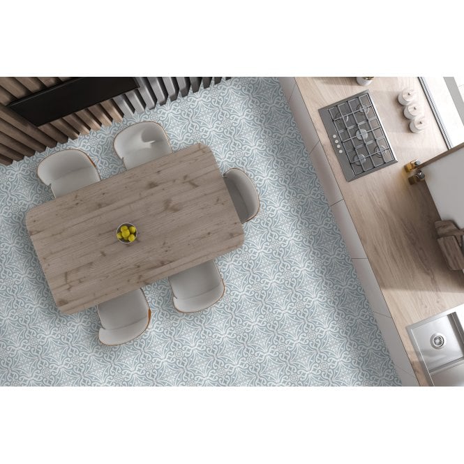 British Ceramic Tile Devonstone Seaspray Feature 33cm x 33cm Wall and Floor Tile