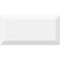 Vives Diamante Metro Brick Gloss Blanco 10cm x 20cm Wall Tile
