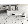 Vives Diamante Metro Brick Gloss Blanco 10cm x 20cm Wall Tile