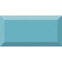 Vives Diamante Metro Brick Gloss Celeste 10cm x 20cm Wall Tile