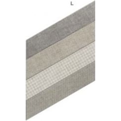 Realonda Diamond Fabric Chevron Taupe Left 40cm x 70cm Wall & Floor Tile