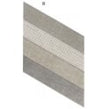 Realonda Diamond Fabric Chevron Taupe Left 40cm x 70cm Wall & Floor Tile