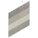 Realonda Diamond Fabric Chevron Taupe Right 40cm x 70cm Wall & Floor Tile
