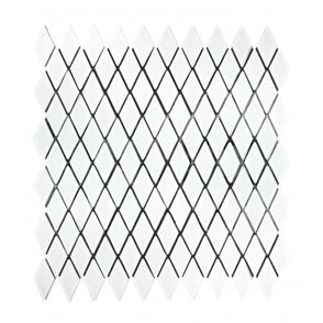 Diamond Glass 30cm x 30cm Peel & Stick Mosaic Tile