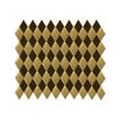 Diamond Pillow Gold 28.5cm x 30cm (2.7cm x 5.3cm) Mosaic Tile