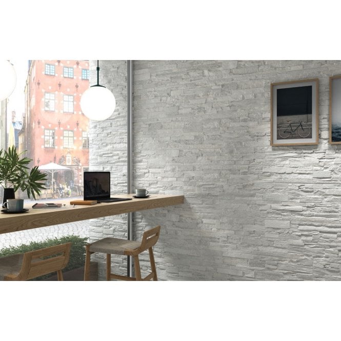 Dima XL Blanco 16cm x 99cm Wall Tile