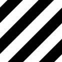 District Lines Black 20cm x 20cm Wall & Floor Tile