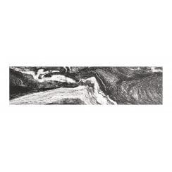 Azteca Ceramica Domino Black 30cm x 120cm Wall & Floor Tile