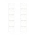Dragonera White Matt 14.7cm x 14.7cm Wall & Floor Tile