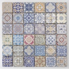 Dream Joy (4.8cm x 4.8cm) 30cm x 30cm Mosaic Tile